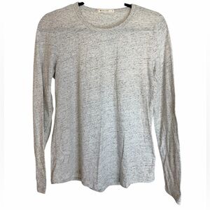 Marine Layer Heathered Long Sleeve Shirt Medium